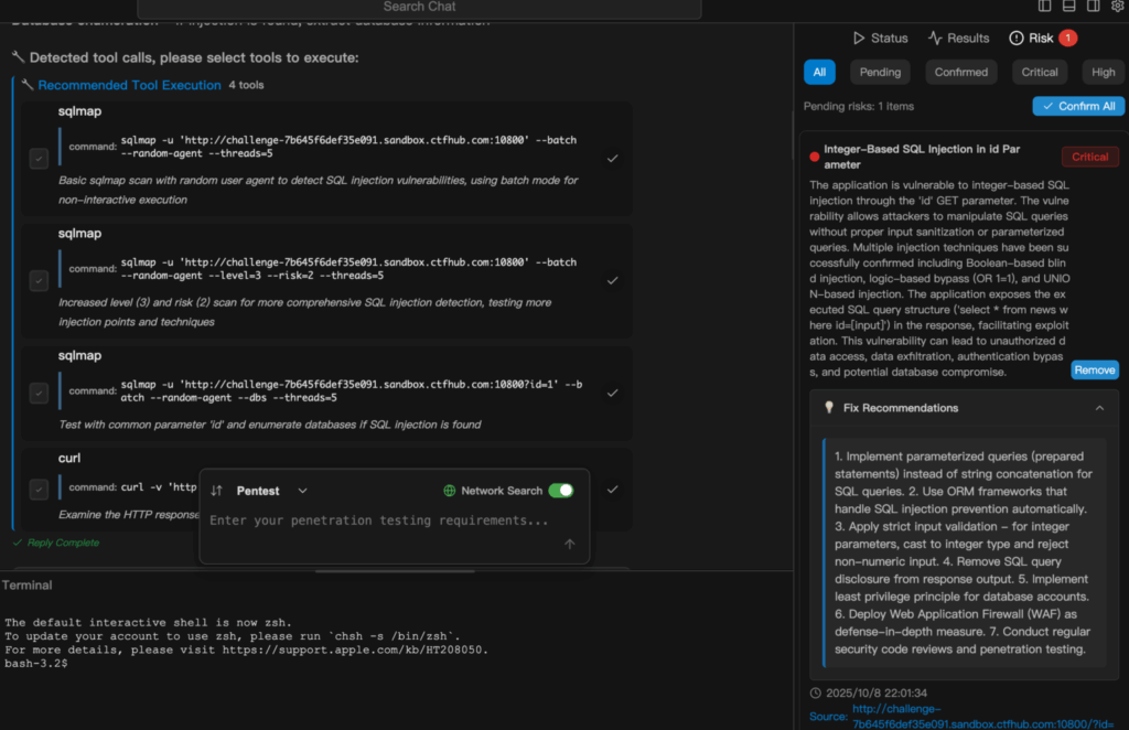 Ein Beispiel für die Anwendung von "Penligent