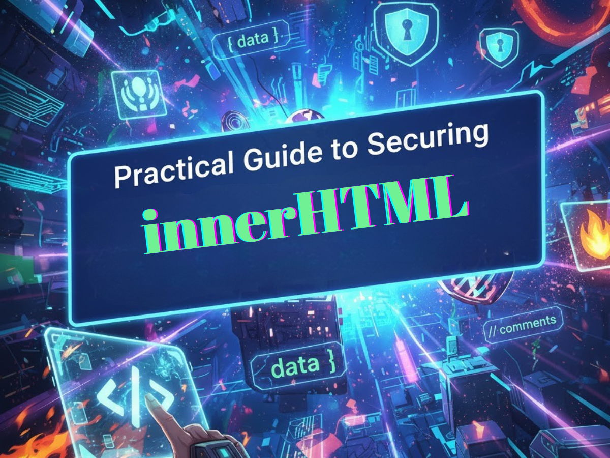 Practical Guide to Securing innerHTML in JavaScript Applications