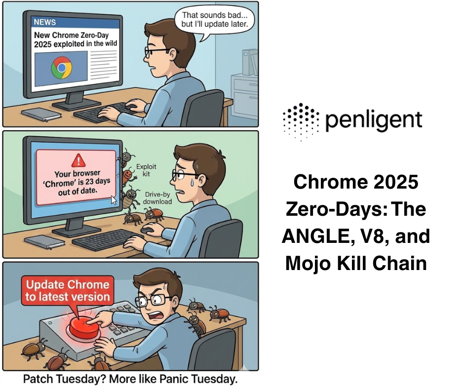 Chrome 2025 Zero-Days The ANGLE, V8, and Mojo Kill Chain