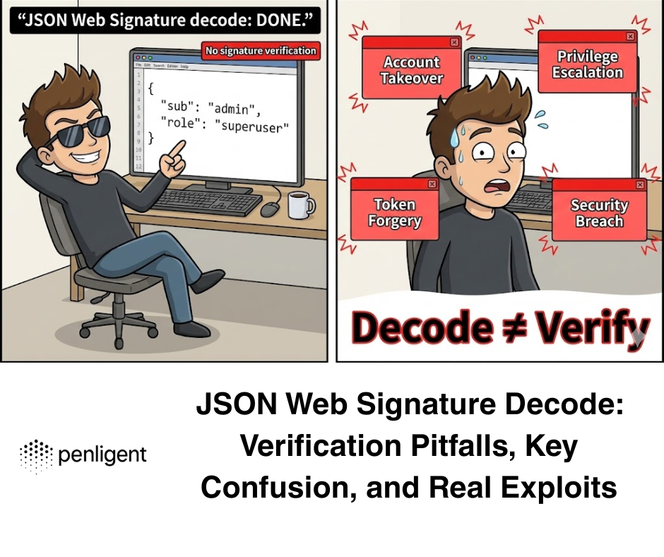 JSON Web Signature Decode Penligent
