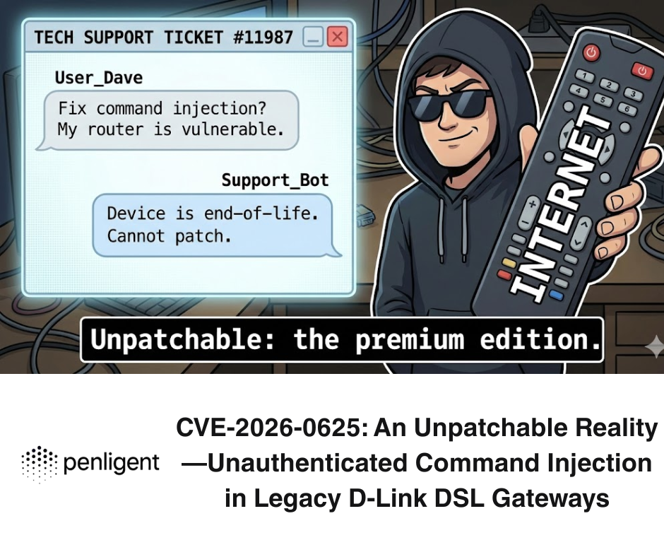 CVE-2026-0625 An Unpatchable Reality—Unauthenticated Command Injection in Legacy D-Link DSL Gateways