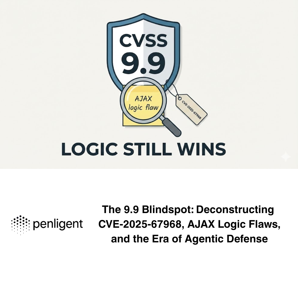 The 9.9 Blindspot Deconstructing CVE-2025-67968, AJAX Logic Flaws, and the Era of Agentic Defense