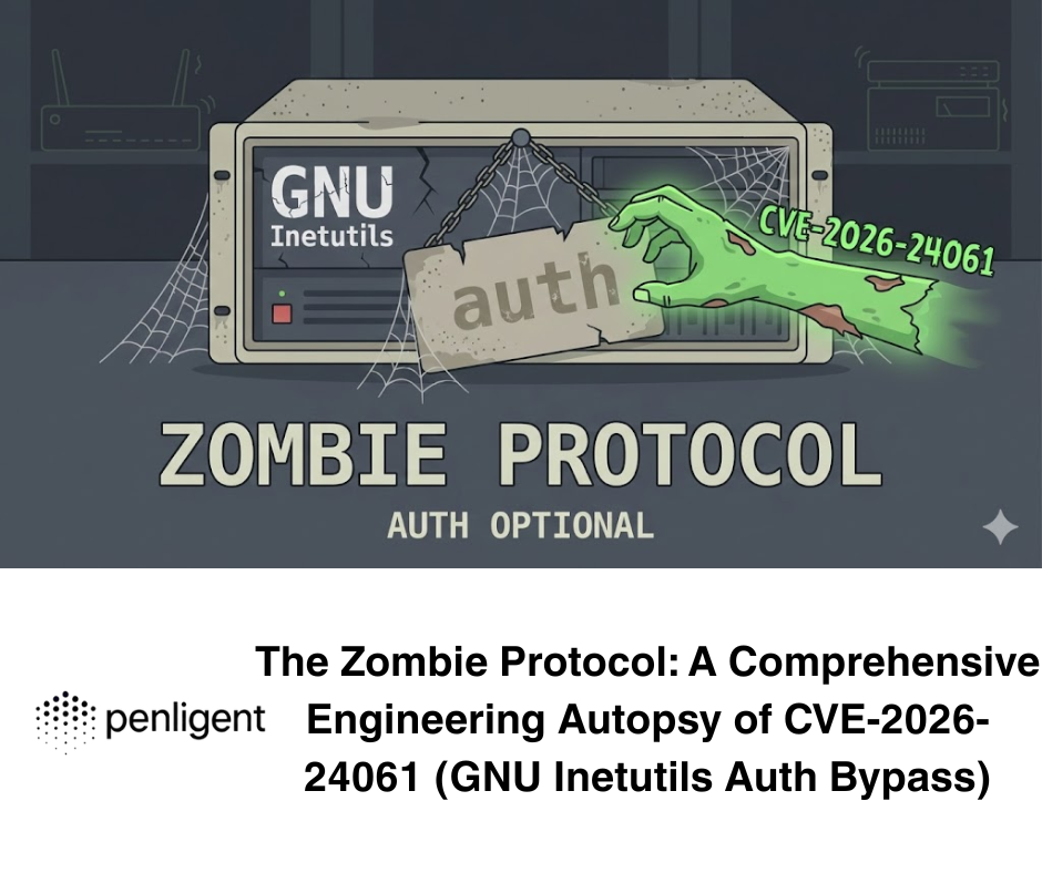 The Zombie Protocol A Comprehensive Engineering Autopsy of CVE-2026-24061 (GNU Inetutils Auth Bypass)