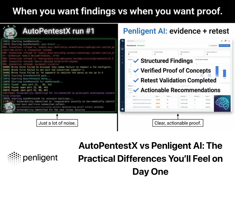 AutoPentestX vs Penligent AI The Practical Differences You’ll Feel on Day One