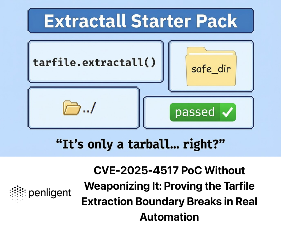 CVE-2025-4517 PoC Without Weaponizing It Proving the Tarfile Extraction Boundary Breaks in Real Automation