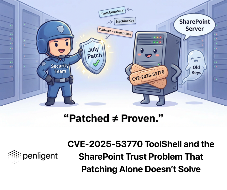CVE-2025-53770 ToolShell and the SharePoint Trust Problem That Patching Alone Doesn’t Solve