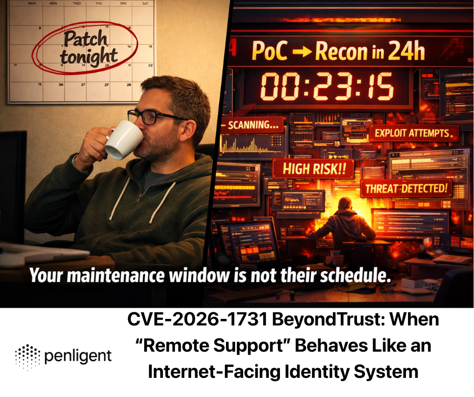 CVE-2026-1731 BeyondTrust When “Remote Support” Behaves Like an Internet-Facing Identity System