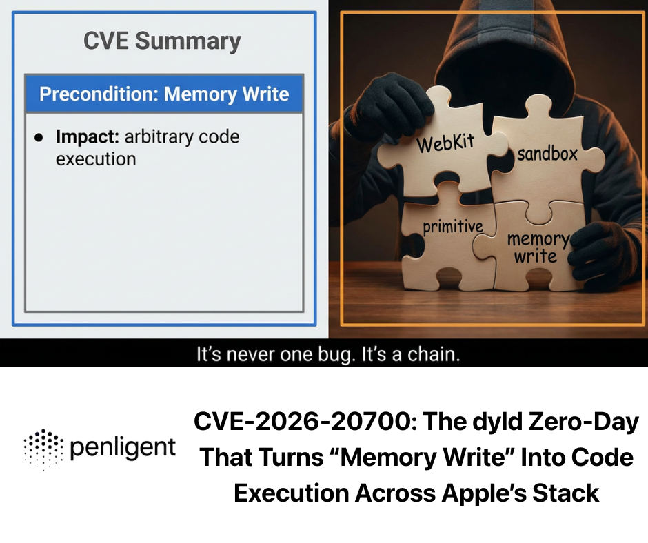 CVE-2026-20700 The dyld Zero-Day That Turns “Memory Write” Into Code Execution Across Apple’s Stack