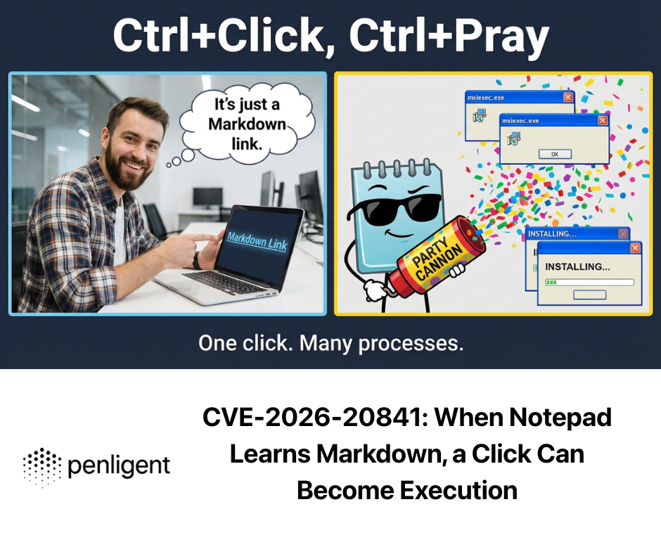 CVE-2026-20841 When Notepad Learns Markdown, a Click Can Become Execution