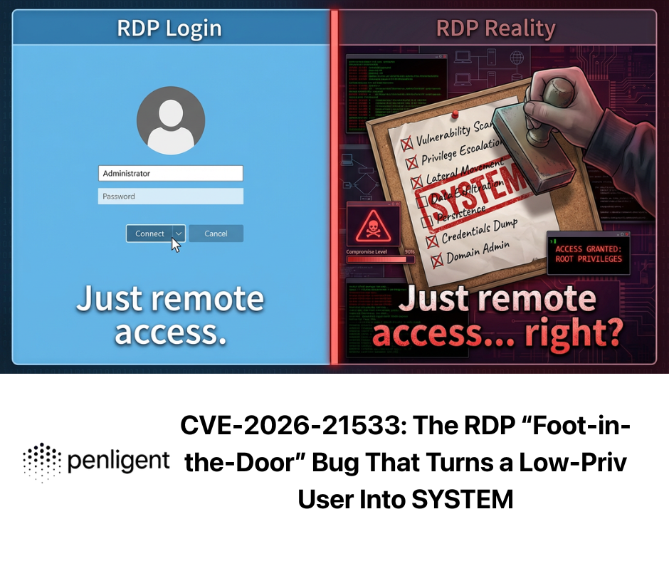 CVE-2026-21533 The RDP “Foot-in-the-Door” Bug That Turns a Low-Priv User Into SYSTEM