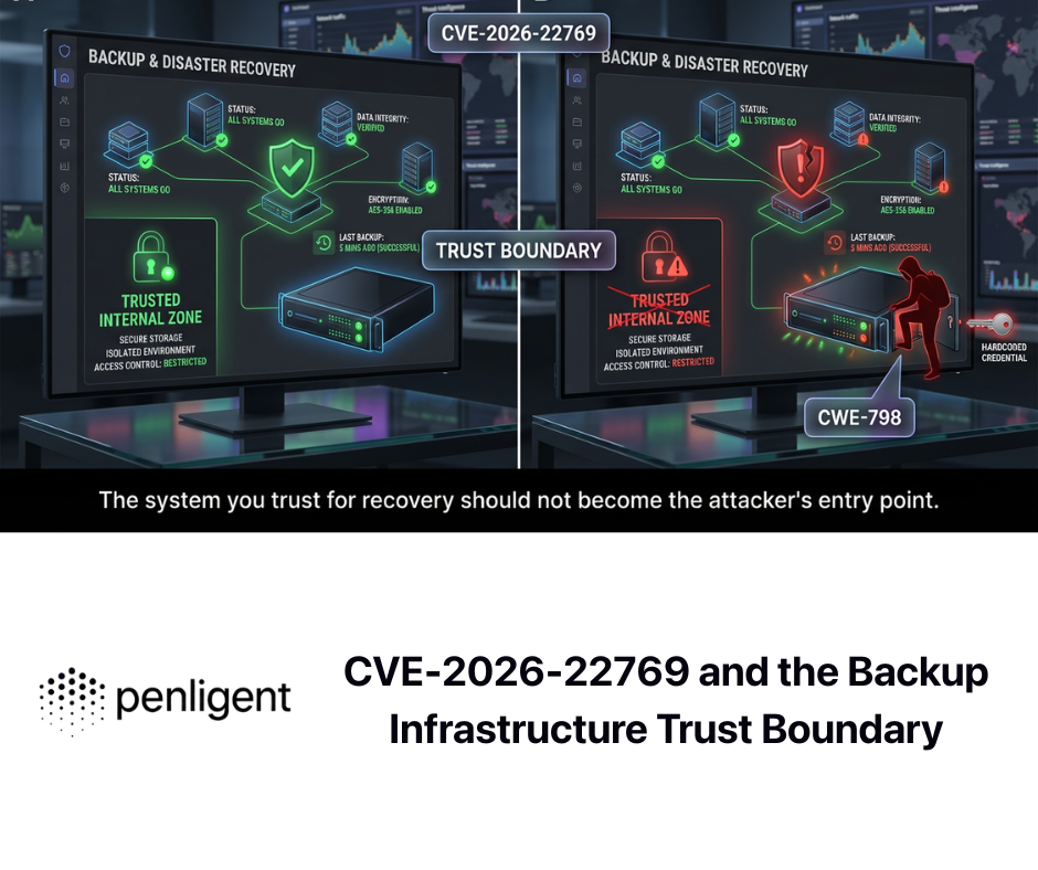 CVE-2026-22769 and the Backup Infrastructure Trust Boundary