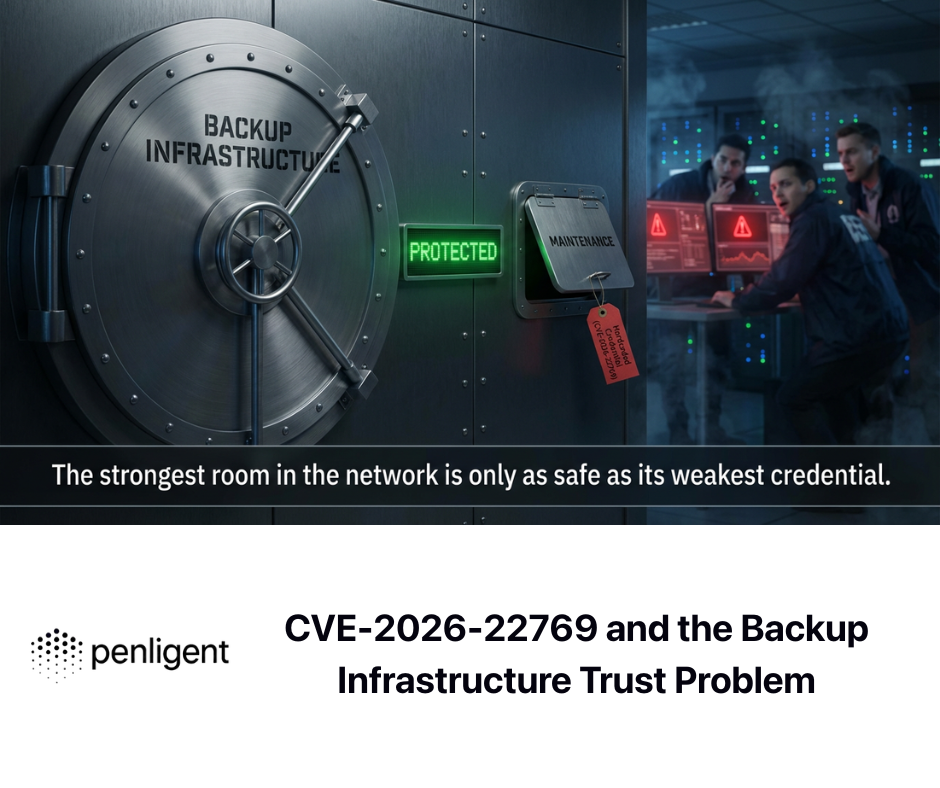 CVE-2026-22769 and the Backup Infrastructure Trust Problem