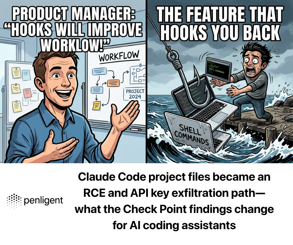 Claude Code project files became an RCE and API key exfiltration path—what the Check Point findings change for AI coding assistants