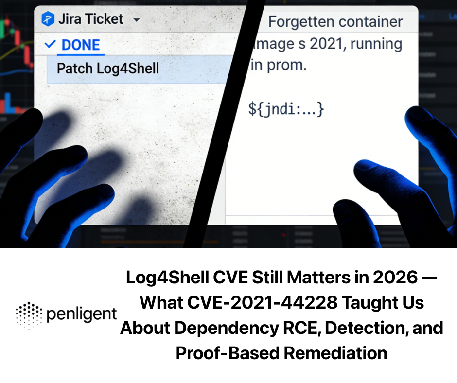 Log4Shell CVE Still Matters in 2026 — What CVE-2021-44228 Taught Us About Dependency RCE, Detection, and Proof-Based Remediation