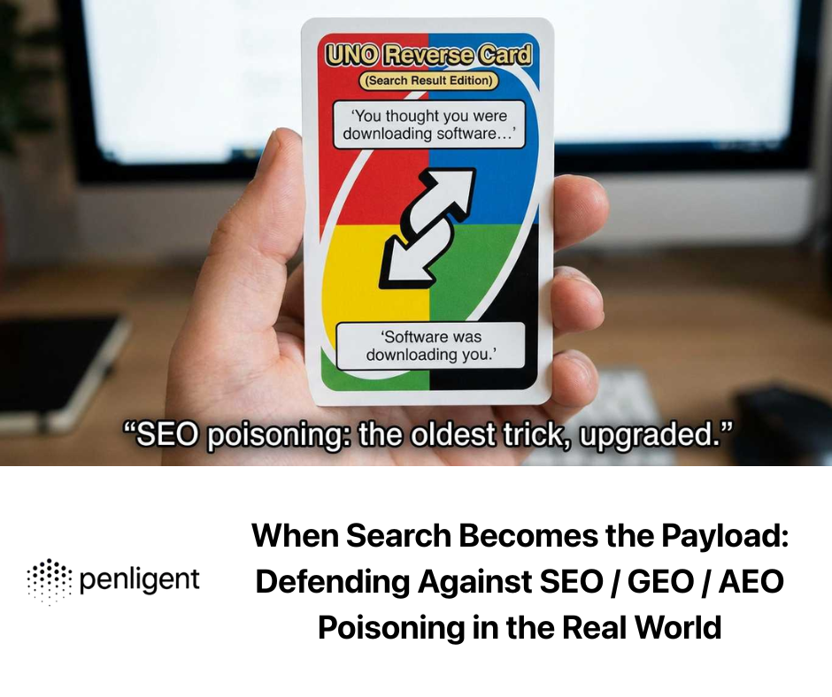 When Search Becomes the Payload Defending Against SEO GEO AEO Poisoning in the Real World
