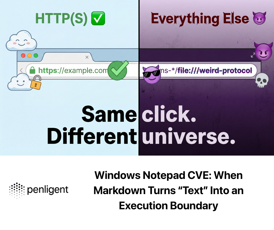 Windows Notepad CVE When Markdown Turns “Text” Into an Execution Boundary