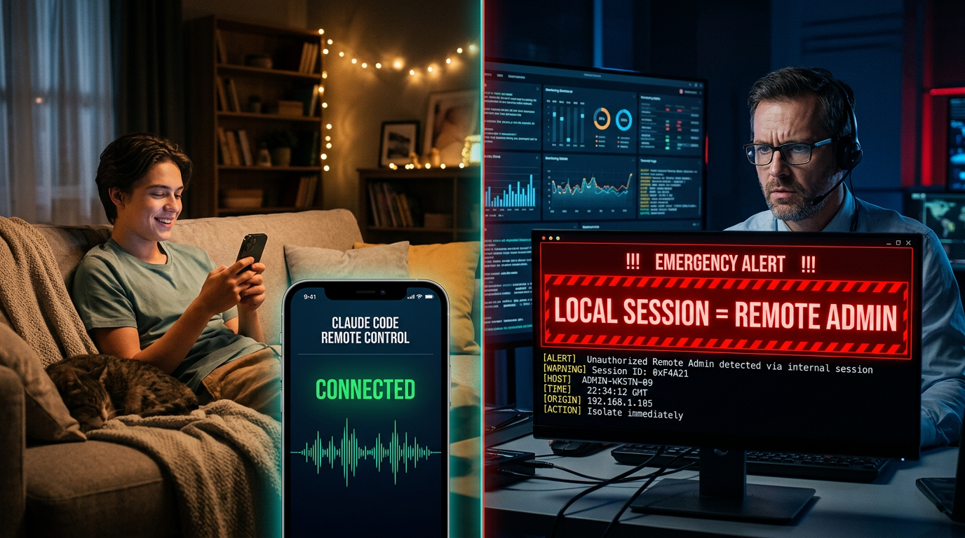 Claude Code Remote Control security risks — when “your local session ...