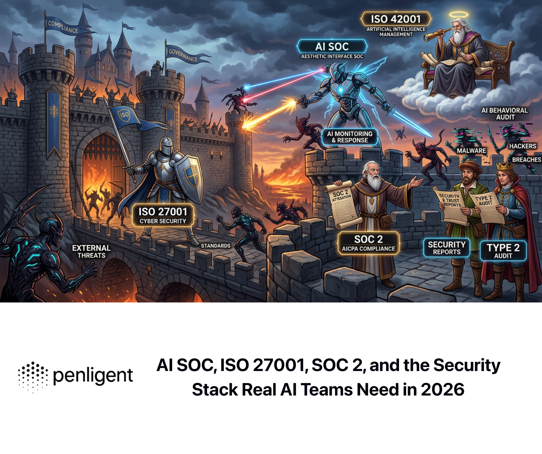 AI SOC, ISO 27001, SOC 2, and the Security Stack Real AI Teams Need in 2026