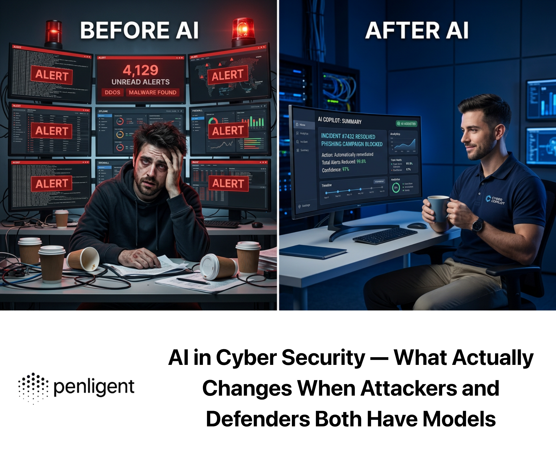 AI in Cyber Security — What Actually Changes When Attackers and Defenders Both Have Models