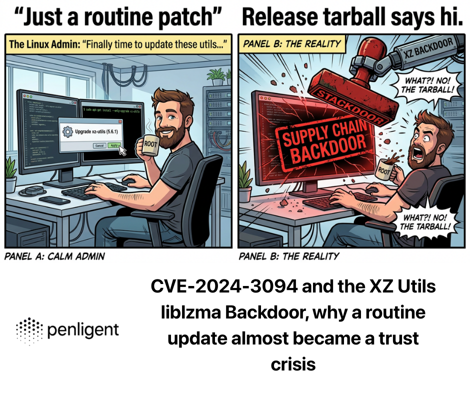 CVE-2024-3094 and the XZ Utils liblzma Backdoor, why a routine update almost became a trust crisis