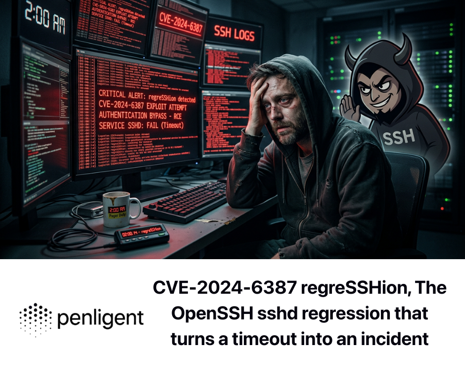 CVE-2024-6387 regreSSHion, The OpenSSH sshd regression that turns a timeout into an incident