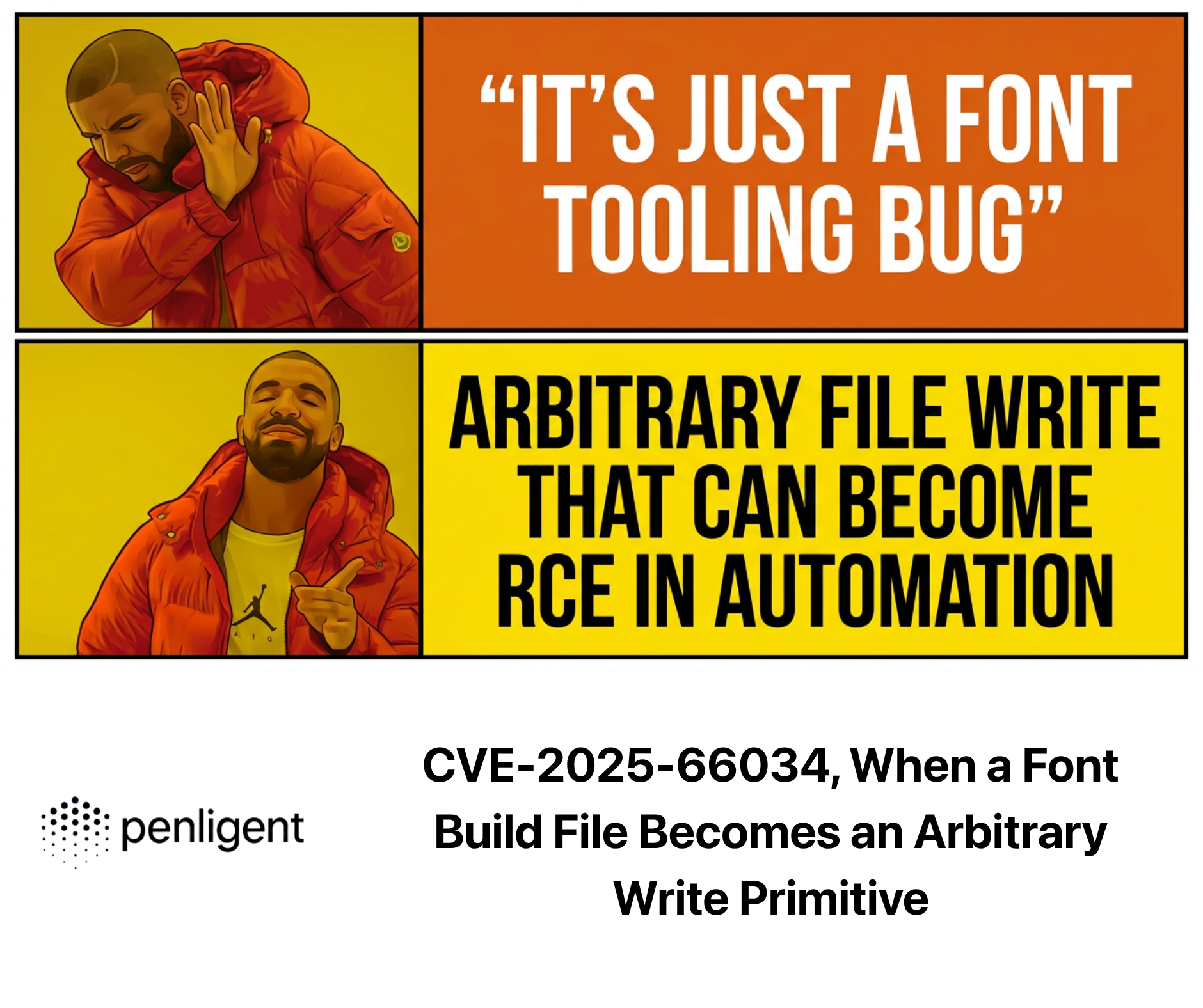 CVE-2025-66034, When a Font Build File Becomes an Arbitrary Write Primitive