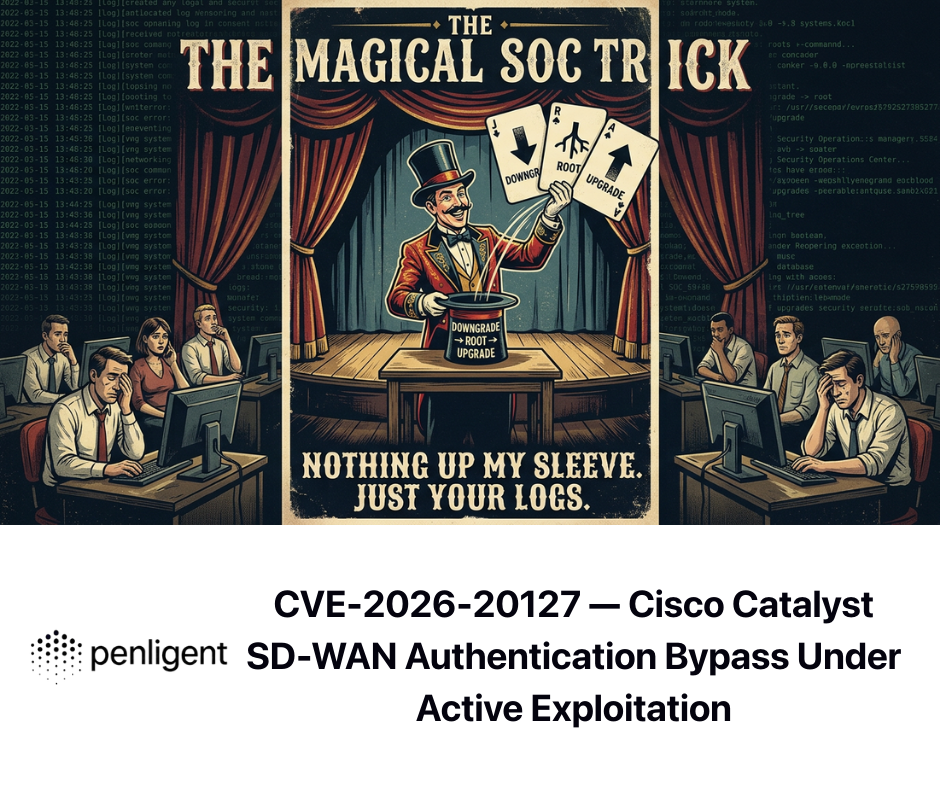 CVE-2026-20127 — Cisco Catalyst SD-WAN Authentication Bypass Under Active Exploitation