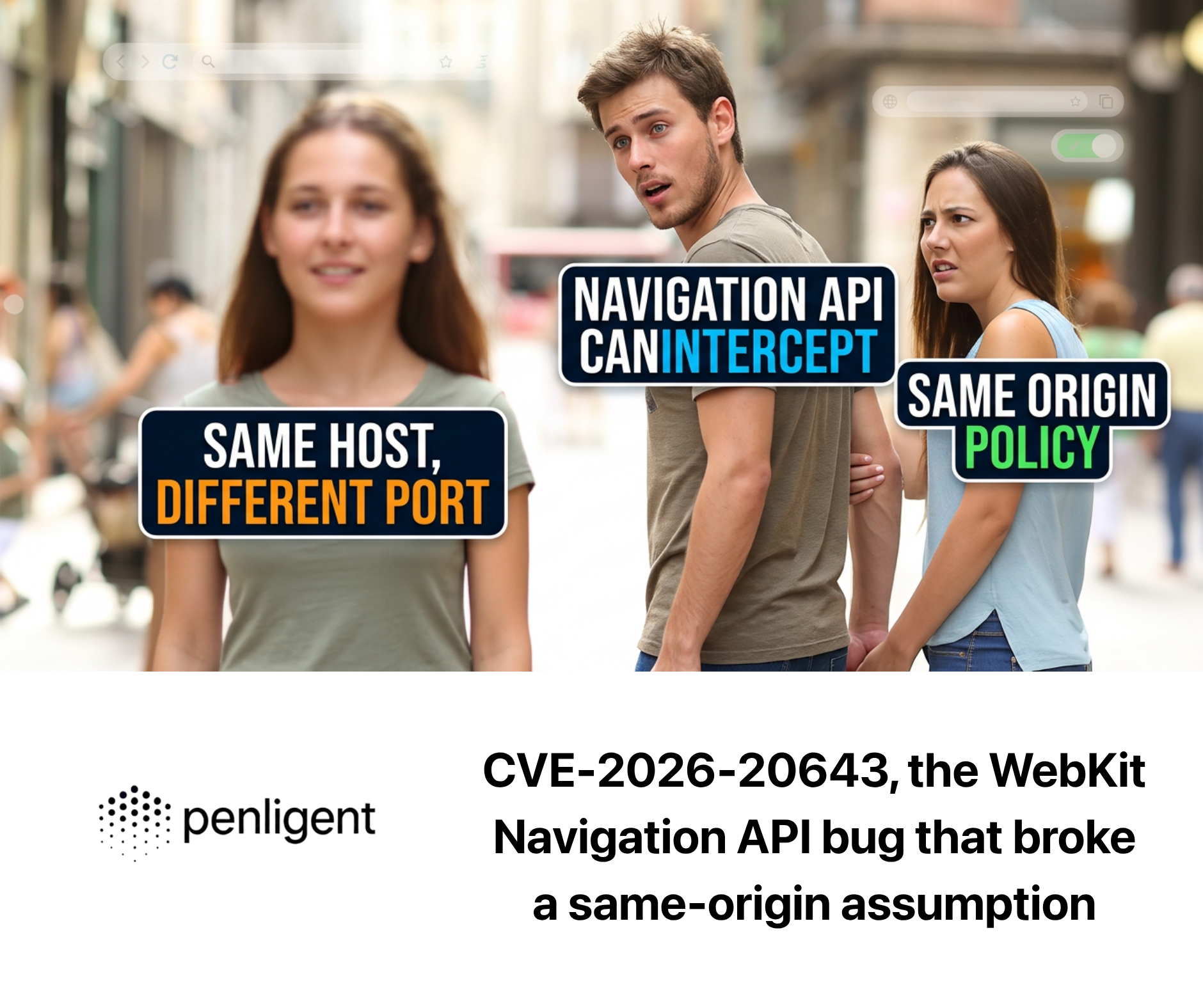 CVE-2026-20643, the WebKit Navigation API bug that broke a same-origin assumption