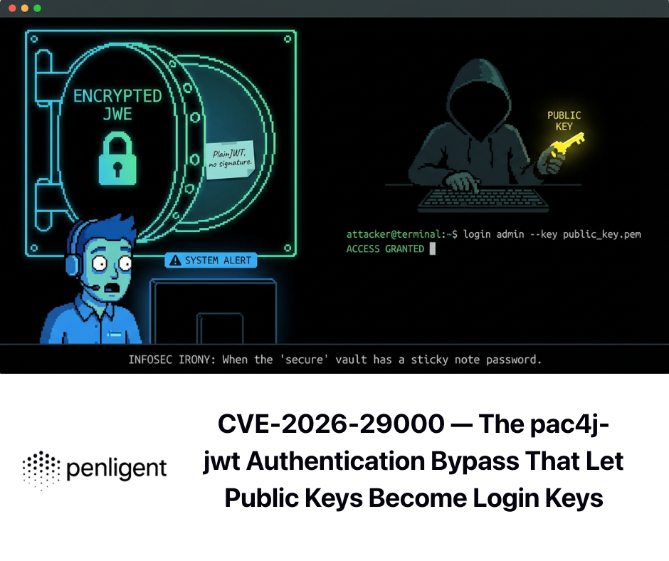 CVE-2026-29000 — The pac4j-jwt Authentication Bypass That Let Public Keys Become Login Keys