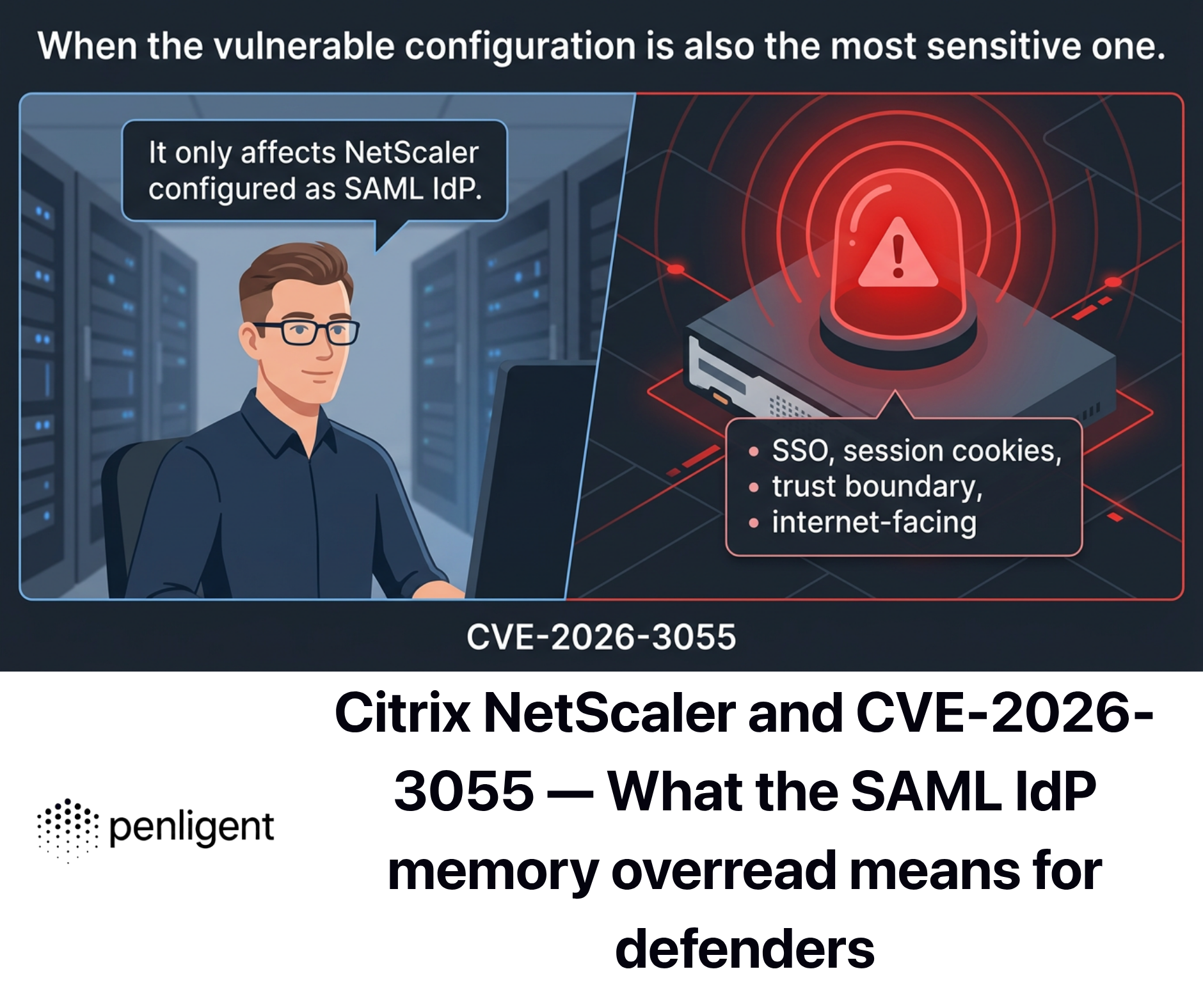 Citrix NetScaler and CVE-2026-3055 — What the SAML IdP memory overread means for defenders