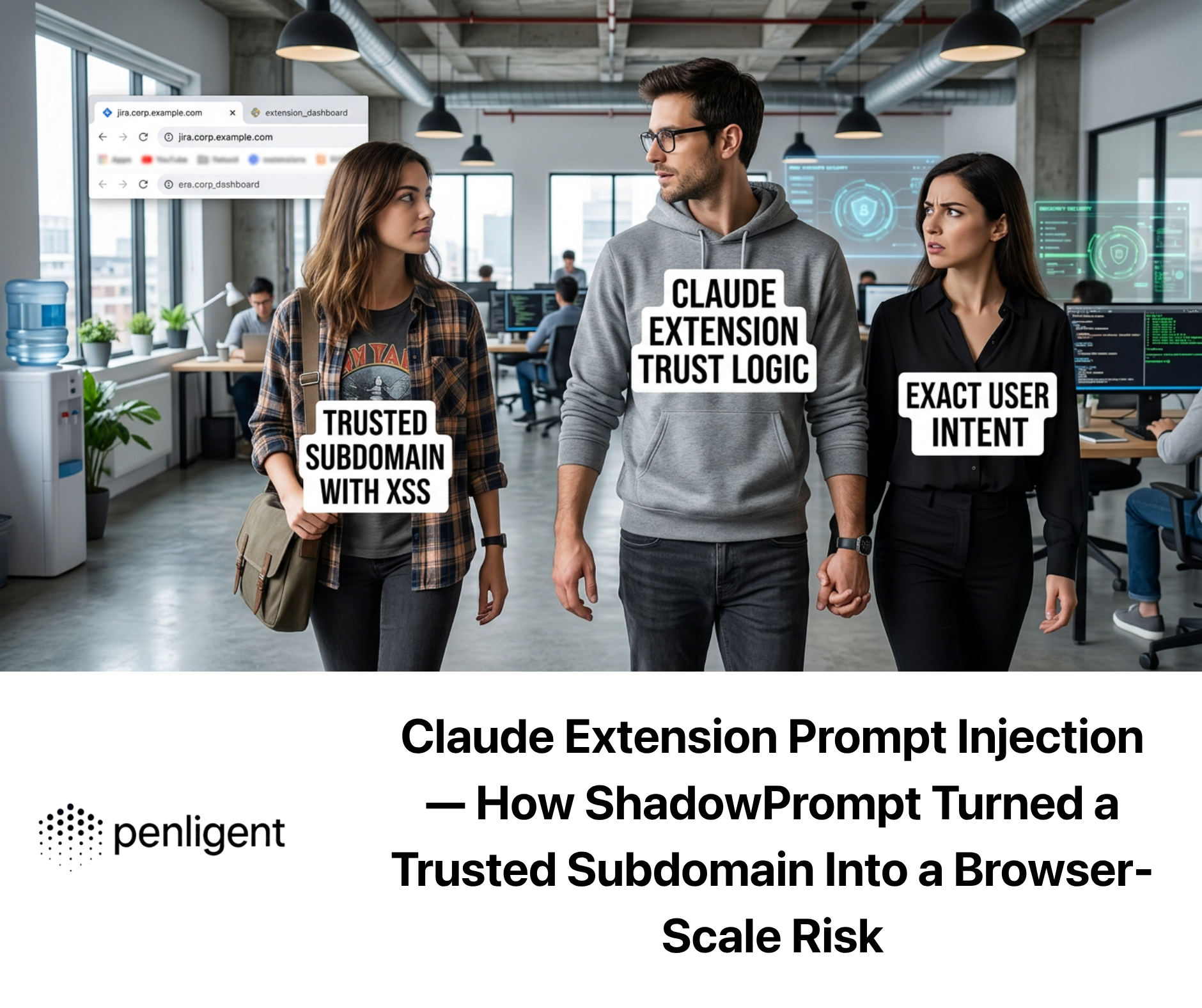Claude Extension Prompt Injection — How ShadowPrompt Turned a Trusted Subdomain Into a Browser-Scale Risk