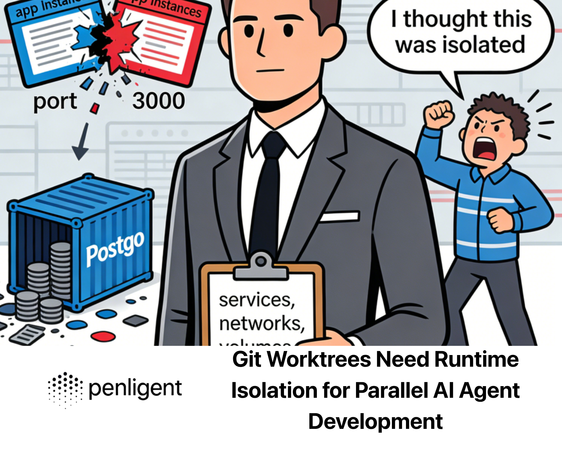 Git Worktrees Need Runtime Isolation for Parallel AI Agent Development
