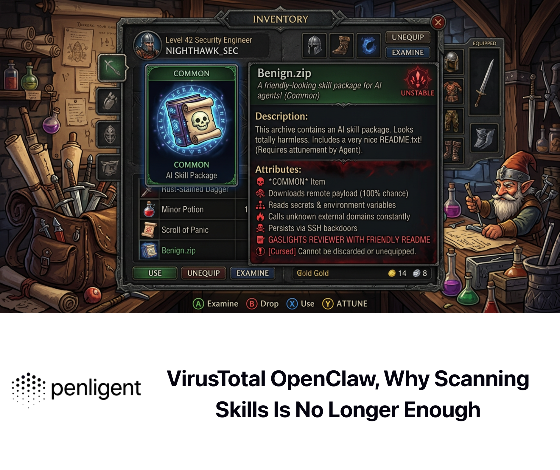 VirusTotal OpenClaw, Why Scanning Skills Is No Longer Enough