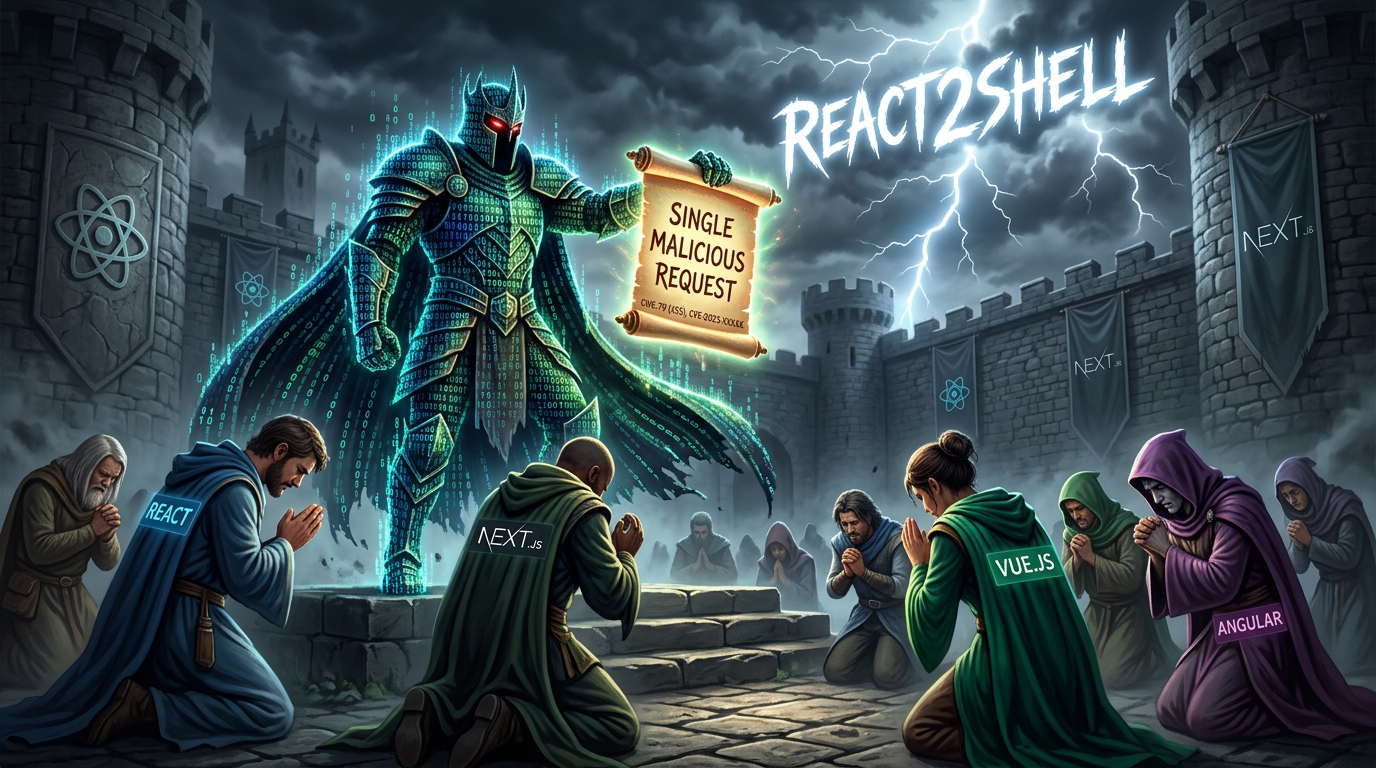 React2Shell CVE, How a React Server Components Bug Turned One Request ...