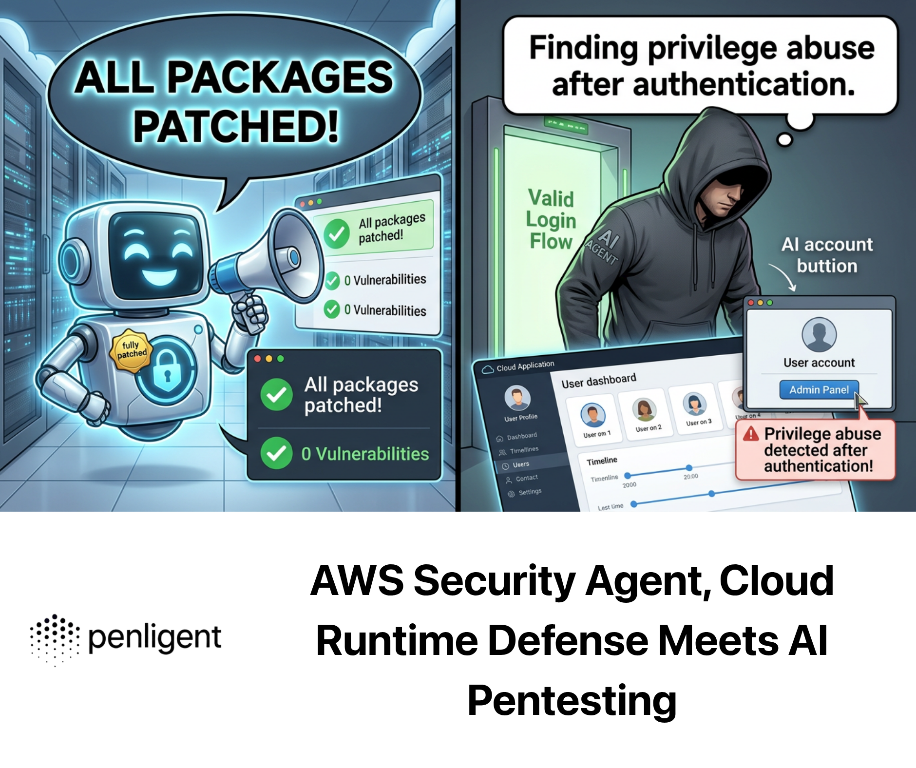AWS Security Agent, Cloud Runtime Defense Meets AI Pentesting