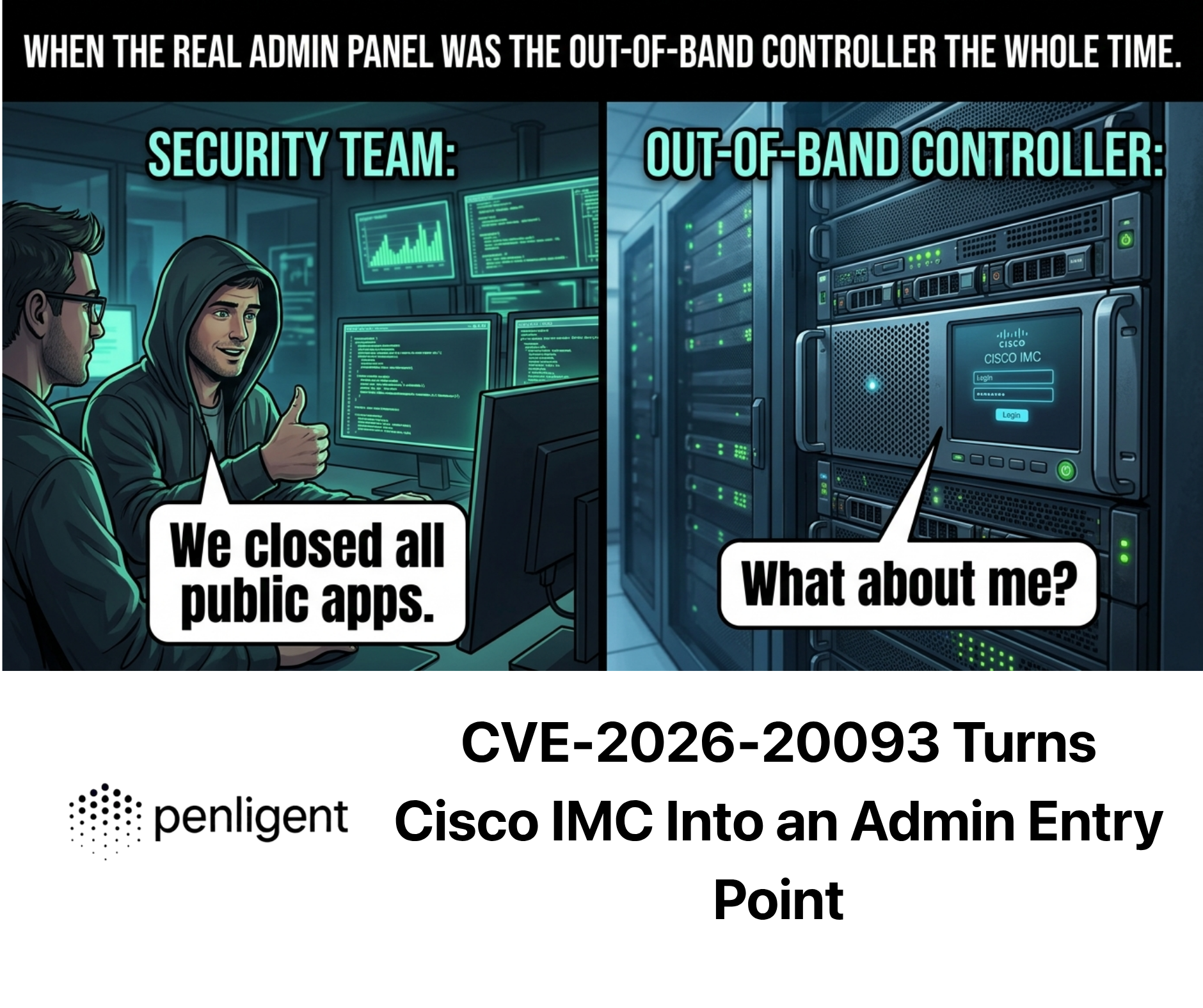 CVE-2026-20093 Turns Cisco IMC Into an Admin Entry Point
