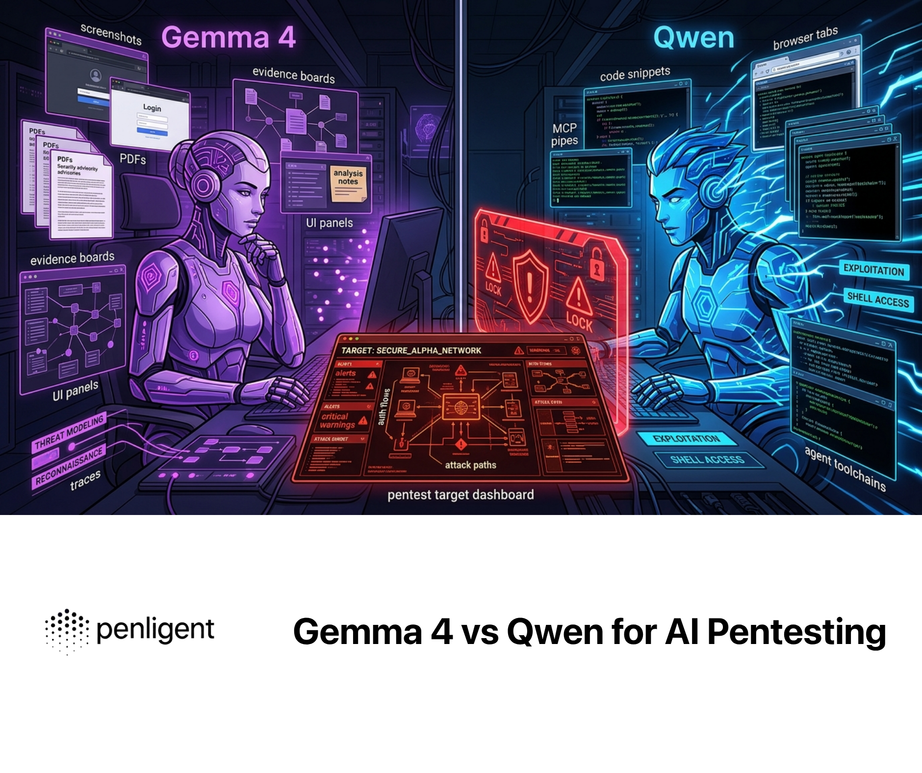 Gemma 4 vs Qwen for AI Pentesting