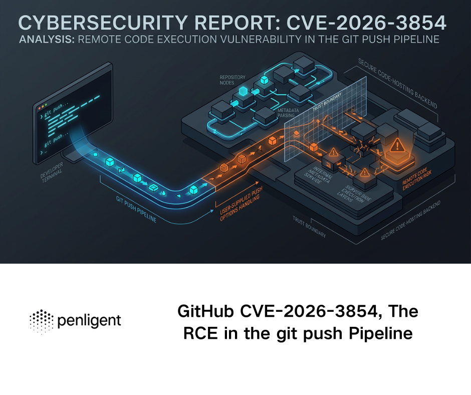 GitHub CVE-2026-3854, The RCE in the git push Pipeline