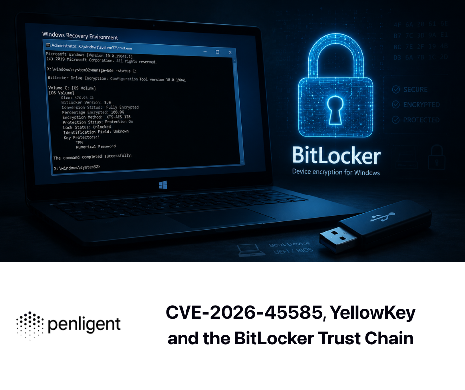 CVE-2026-45585, YellowKey and the BitLocker Trust Chain