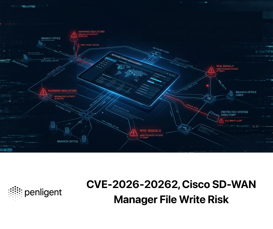 CVE-2026-20262, Cisco SD-WAN Manager File Write Risk