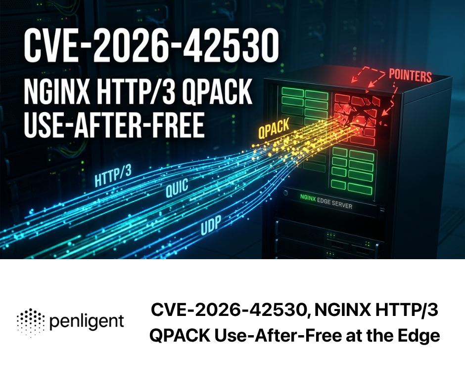 CVE-2026-42530, NGINX HTTP3 QPACK Use-After-Free at the Edge