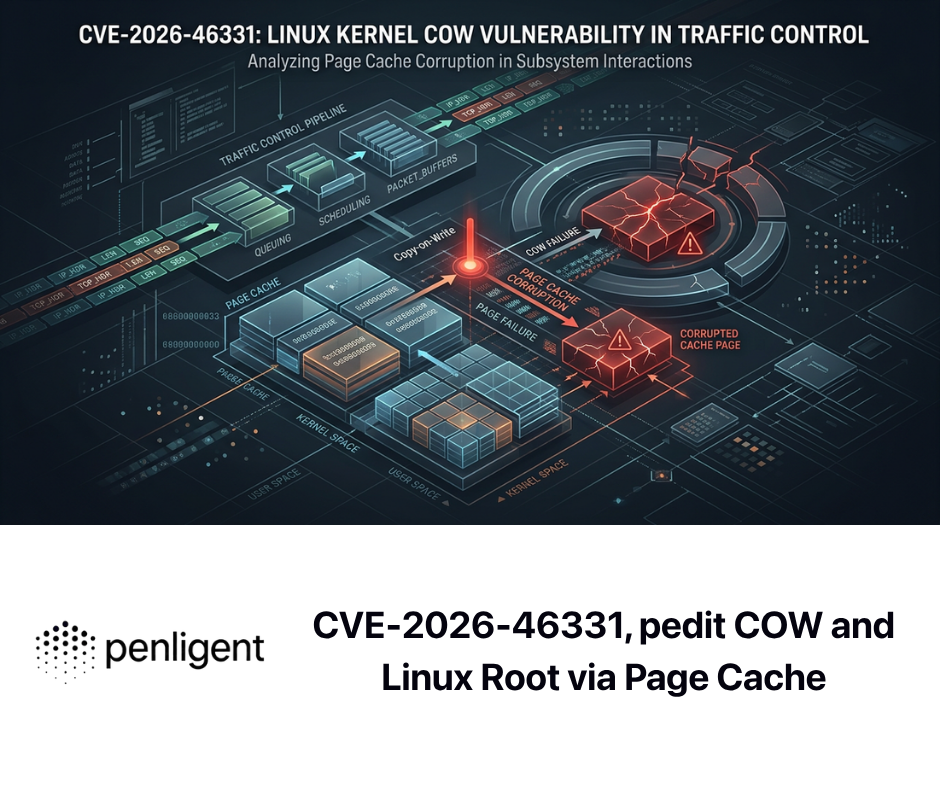 CVE-2026-46331, pedit COW and Linux Root via Page Cache