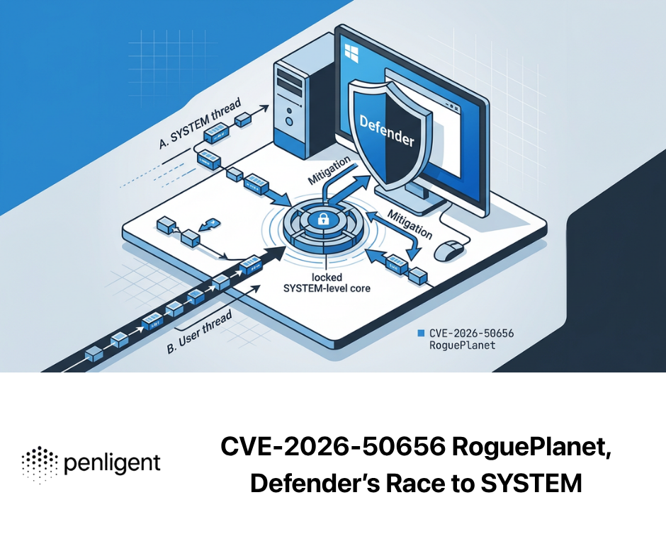 CVE-2026-50656 RoguePlanet, Defender’s Race to SYSTEM