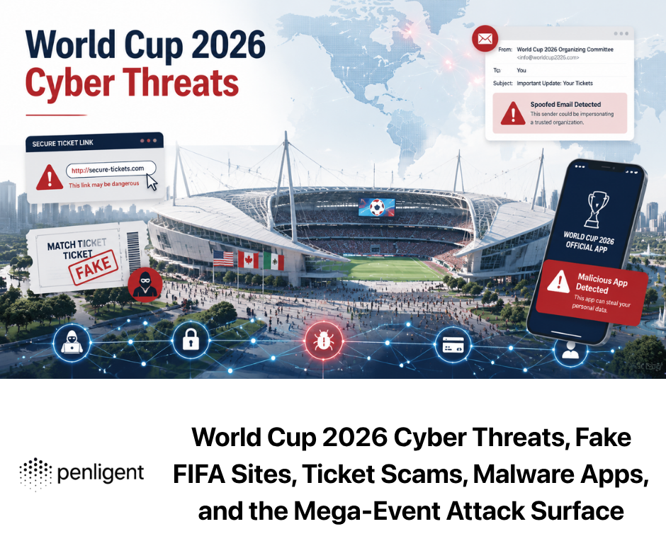 World Cup 2026 Cyber Threats, Fake FIFA Sites, Ticket Scams, Malware Apps, and the Mega-Event Attack Surface