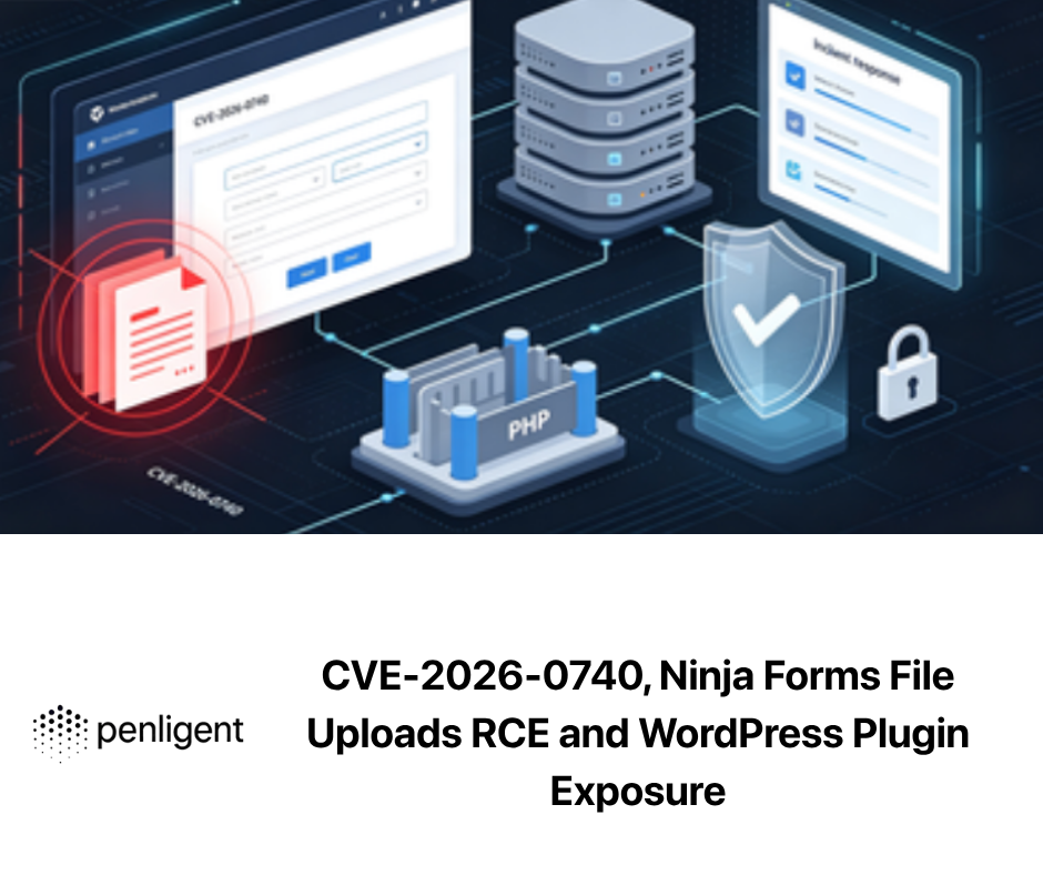 CVE-2026-0740, Ninja Forms File Uploads RCE and WordPress Plugin Exposure