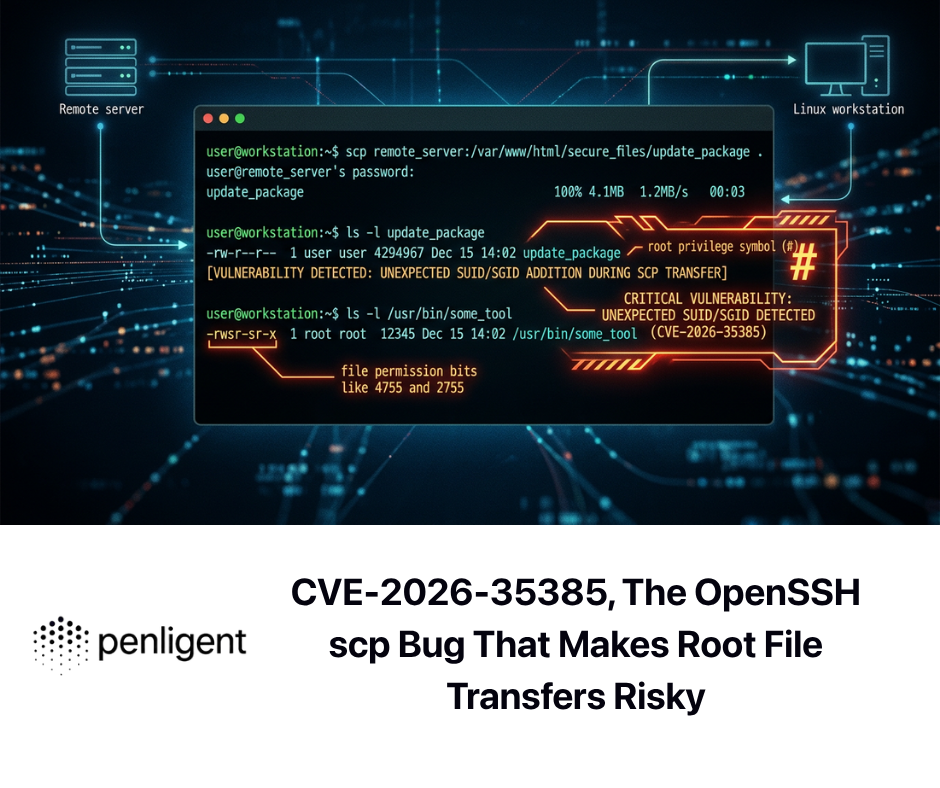 CVE-2026-35385, The OpenSSH scp Bug That Makes Root File Transfers Risky