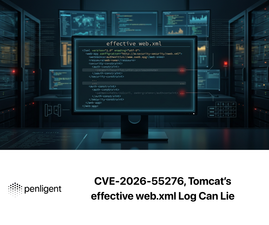 CVE-2026-55276, Tomcat’s effective web.xml Log Can Lie