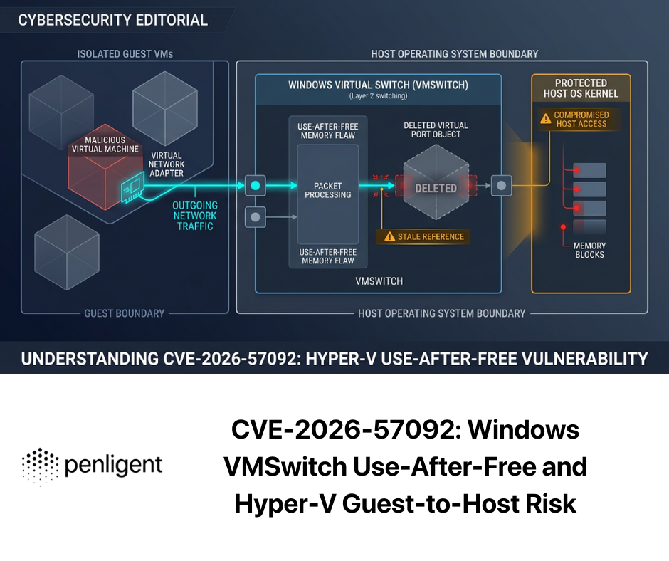 CVE-2026-57092 Windows VMSwitch Use-After-Free and Hyper-V Guest-to-Host Risk