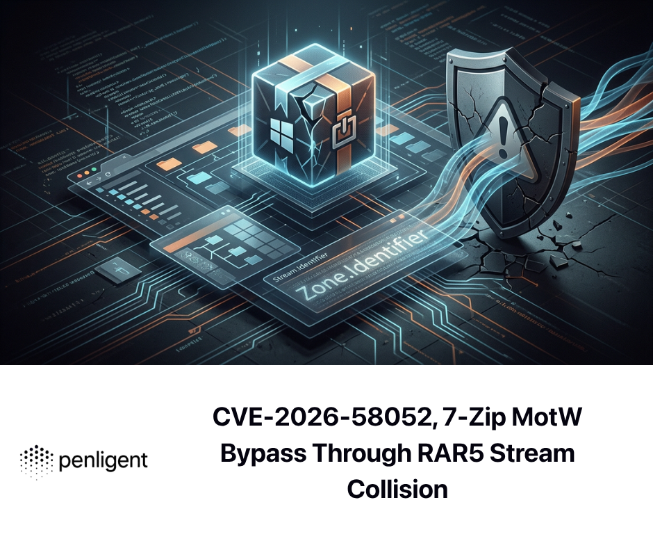CVE-2026-58052, 7-Zip MotW Bypass Through RAR5 Stream Collision