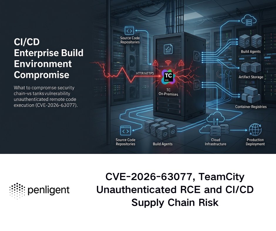 CVE-2026-63077, TeamCity Unauthenticated RCE and CICD Supply Chain Risk